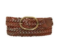 Eddie Bauer Damen Women's Casual Leather Belts, One Size Fits Most, Available in Multiple Colors Gürtel, Mittelsteg gewebt, Hellbraun, M