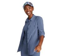 Eddie Bauer Departure 3.0 Langarm-Shirt, Blubird, XX-Large