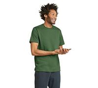 Eddie Bauer Herren Legend Wash 100% Baumwolle Kurzarm Klassisches T-Shirt, Grün - Irish Green, XX-Large