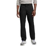Eddie Bauer Herren Gefütterte Regenhose Lässige Hose, Schwarz, 42W / 32L