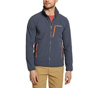 Eddie Bauer Herren Sandstone Backbone Softshelljacke, Gr. S, Sturmgrau
