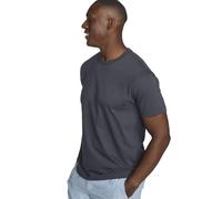 Eddie Bauer Herren-T-Shirt, Legend Wash, 100% Baumwolle, Kurzarm, klassisch, Mitternachtsmarineblau, Klein