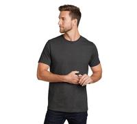 Eddie Bauer Herren T-Shirt Legend Wash Classic Kurzarm 100% Baumwolle, Dunkelgrau, Klein