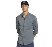 Eddie Bauer Herren Voyager Flex Langarmshirt, Indigo staubt, L