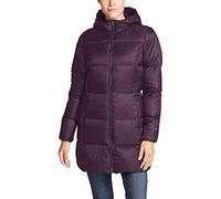 Eddie Bauer Luna Peak Wasserabweisender Daunenparka für Damen, Größe S (Deep Eggplant), Violett, S
