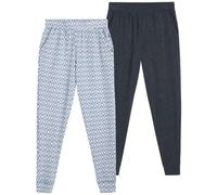 Eddie Bauer Pyjamahose für Damen, ultraweich, Schlaf- und Lounge-Jogginghose für Damen, 2er-Pack, Größe S - 2XL, Verschiedene Farben - 1, XX-Large