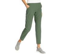 Eddie Bauer Reisehose für Damen, leicht, elastischer Bund, Knöchelhose, Grün , XX-Large