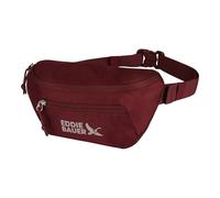 Eddie Bauer Verstaubare verstaubare Hüfttasche, Tragetasche, Bauchtasche, Reisen, leicht, Outdoor, Ripstop-Polyester, Schwarz (Black Cherry), Einheitsgröße, Verstaubare verstaubare Hüfttasche