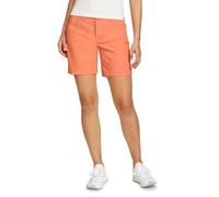 Eddie Bauer Women's Rainier Shorts, Dusty Coral, 6, Hiking Shorts