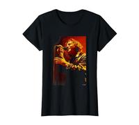 Eddie Vedder Pearl Jam Sänger von Andy Willsher T-Shirt, Damen, Schwarz, S