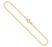 EDELIND Goldkette, Ankerkette rund Gelbgold 585/14 K, Länge 60 cm, Breite 1.5 mm, Gewicht ca. 3.7 g., NEU
