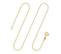 EDELIND Goldkette Damen 333 Echtgold - Ankerkette 1.3 mm Gelbgold 70 cm - 8k Halskette für Frauen, Herren, Kinder - mit Geschenkbox