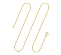 EDELIND Goldkette Damen 585 Echtgold 50 cm - Venezianerkette 1.2 mm Gelbgold für Frauen und Herren - mit stilvoller Geschenkbox