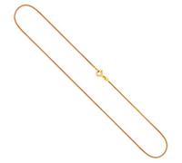 EDELIND Goldkette, Schlangenkette Gelbgold 333/8 K, Länge 45 cm, Breite 0.9 mm, Gewicht ca. 3.2 g., NEU