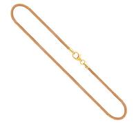 EDELIND Goldkette, Schlangenkette Gelbgold 585/14 K, Länge 42 cm, Breite 1.6 mm, Gewicht ca. 5.5 g., NEU