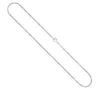 EDELIND Goldkette, Singapurkette Weißgold 585/14 K, Länge 50 cm, Breite 1.4 mm, Gewicht ca. 2.1 g., NEU