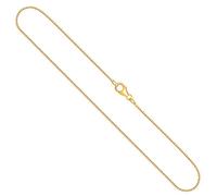 EDELIND Goldkette, Venezianerkette Gelbgold 585 / 14K, Länge 45 cm, Breite 0.7 mm, Gewicht ca. 2 g. g., NEU