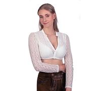 Edelnice Trachtenmode Lange Spitzen Dirndlbluse Verschiedene Modelle Gr (32-53) (as3, Numeric, Numeric_42, Regular, Regular, Amelie)