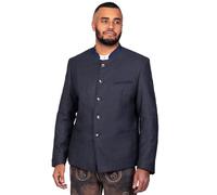 Edelnice Trachtenmode Trachtenjanker Benedikt Anthrazit-Moos, Anthrazit-Blau oder Hellgrau-Moos Gr. 46-64 (Anthrazit-blau, 64)