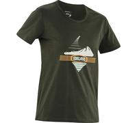 Edelrid Damen Highball V T-Shirt (Größe M, schwarz)