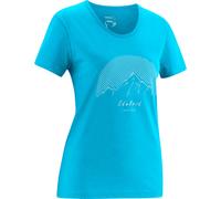 Edelrid Damen Highball V T-Shirt (Größe M, tuerkis)