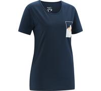 Edelrid Onset Damen T-Shirts blau Größe XS Bouldern | Sportklettern Hautfreundlich