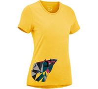 Edelrid Women's Highball T-Shirt, L, golden yellow