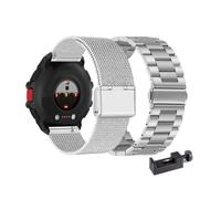 Edelstahl Metallarmband für Polar Street X 22mm Verstellbare Armband | Metall Armband, Einstellbar Ersatzarmband, Kompatible mit Polar Street X, Business Armbänder, Herren Damen Uhrenarmband