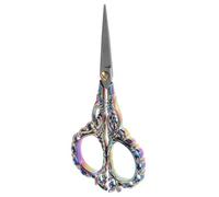Edelstahl Stickschere für Nähen und Basteln Vintage | Präzise Spitze, Bequemer Griff, Rustfreie Haltbarkeit, für Garn, Karton, Handarbeit und Schule