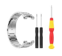 Edelstahl-Uhrenarmband + Schraubendreher Silver Amazfit T-Rex A1918