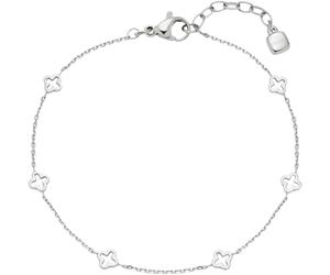 Edelstahlarmband CIAO BY LEONARDO "Janna CIAO", silber (edelstahlfarben), Armbänder, Damen, 19,5cm, Edelstahl, Edelstahlarmband (99752261-0) edelstahlfarben