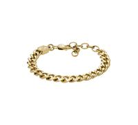 Edelstahlarmband FOSSIL "Schmuck Geschenk Edelstahl JEWELRY BOLD CHAINS", gold (gelbgoldfarben), Armbänder, Damen, Edelstahl, Edelstahlarmband (96419436-0) gelbgoldfarben