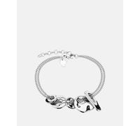 Edelstahlarmband LIEBESKIND BERLIN "Schmuck Geschenk Armkette Organics", silberfarben, Armbänder, Damen, 21cm, Edelstahl, Edelstahlarmband (77788717-0)