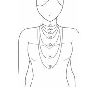 Edelstahlkette ADELIA´S "Damen Edelstahl Figaro Halskette 60 cm Ø 7,3 mm", silber, Halsketten, Damen, 60, Edelstahl, Edelstahlkette, Edelstahlschmuck für Damen (95277249-0) silber