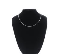 Edelstahlkette ADELIA´S "Damen Edelstahl Schmuck Edelstahl Schlangen Halskette Ø 1 mm" Gr. 42, silber, Halsketten, Damen, 42, Edelstahl, Edelstahlkette, Edelstahlschmuck für Damen (38743937-42) silber