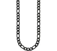 Edelstahlkette BRUNO BANANI "Schmuck Geschenk Halsschmuck Halskette", schwarz, Halsketten, Damen, Edelstahl, L: 55 B: 7,2mm, Edelstahlkette, B:7,2mm (46229158-0) schwarz
