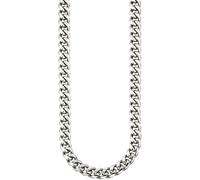 Edelstahlkette BRUNO BANANI "Schmuck Geschenk Halsschmuck Halskette", silber (edelstahlfarben), Halsketten, Damen, Edelstahl, L: 55 B: 7mm, Edelstahlkette, B:7mm (34086914-0) edelstahlfarben