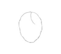 Edelstahlkette CALVIN KLEIN "ELONGATED DROP LE", silber (edelstahlfarben), Halsketten, Damen, Edelstahl, L: 41 B: 3mm, Edelstahlkette, B:3mm (62817019-0) edelstahlfarben