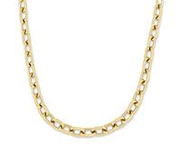 Edelstahlkette COPENHAGEN STUDIOS "Schmuck Geschenk Halskette Basic Chunky", gold (gelbgoldfarben), Halsketten, Damen, Edelstahl, L: 50 B: 8mm, Edelstahlkette, B:8mm (82752849-0) gelbgoldfarben