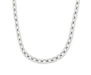 Edelstahlkette COPENHAGEN STUDIOS "Schmuck Geschenk Halskette Basic Chunky", silber (edelstahlfarben), Halsketten, Damen, Edelstahl, L: 50 B: 8mm, Edelstahlkette, B:8mm (18363309-0) edelstahlfarben