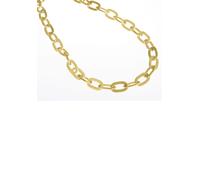 Edelstahlkette FIRETTI "Schmuck Geschenk Ankerkettengliederung, 5 mm breit" Gr. 45, gold (gelbgoldfarben), Halsketten, Damen, 45, Edelstahl, B: 5mm, Edelstahlkette, Made in Germany, B:5mm (92440025-45