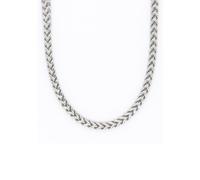 Edelstahlkette FIRETTI "Schmuck Geschenk Doppelpanzerkettengliederung, 5 mm breit" Gr. 45, silber (edelstahlfarben), Halsketten, Damen, 45, Edelstahl, B: 5mm, Edelstahlkette, Made in Germany, B:5mm (8