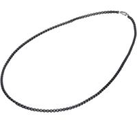 Edelstahlkette FIRETTI "Schmuck Geschenk Edelstahl Halsschmuck Halskette Venezianerkette Color" Gr. 60, grau (schwarz, edelstahlfarben), Halsketten, Damen, 60, Edelstahl, L: 60 B: 3,5mm, Edelstahlkett