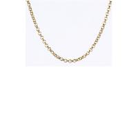 Edelstahlkette FIRETTI "Schmuck Geschenk Erbskettengliederung, 2,4 mm breit" Gr. 80, gold (gelbgoldfarben), Halsketten, Damen, 80, Edelstahl, B: 2,4mm, Edelstahlkette, Made in Germany, B:2,4mm (655647