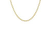 Edelstahlkette FIRETTI "Schmuck Geschenk Kugelkettengliederung, 3,0 mm breit" Gr. 45, gold (gelbgoldfarben), Halsketten, Damen, 45, Edelstahl, B: 3mm, Edelstahlkette, Made in Germany, B:3mm (37912060-