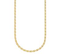 Edelstahlkette FIRETTI "Schmuck Geschenk S-Panzerkette, 3,45 mm breit" Gr. 50, gold (gelbgoldfarben), Halsketten, Herren, 50, Edelstahl, B: 3,45mm, Edelstahlkette, Made in Germany, B:3,45mm (879764-50