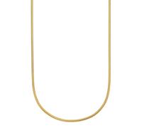 Edelstahlkette FIRETTI "Schmuck Geschenk Schlangenkette, 1,5 mm breit" Gr. 50, gold (gelbgoldfarben), Halsketten, Herren, 50, Edelstahl, B: 1,5mm, Edelstahlkette, Made in Germany, B:1,5mm (751871-50)