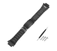 Edelstahlkette, kompatibel mit Casio G-SHOCK-Uhrenarmband GM-5600/DW5600/5610/GM-2100 GA2100 DW-5600, modifiziertes 16-mm-Uhrenarmband(Black,GM5600)