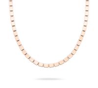 Edelstahlkette LIEBESKIND BERLIN "Schmuck Geschenk Halskette Berlin Nights", roségoldfarben, Halsketten, Damen, Edelstahl, L: 45 B: 5mm, Edelstahlkette, B:5mm (96877732-0) roségoldfarben