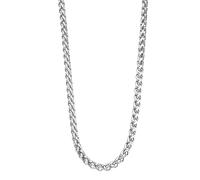 Edelstahlkette LOTUS "Urban Man", silber (edelstahlfarben), Halsketten, Herren, Edelstahl, L: 50 B: 4mm, Edelstahlkette, B:4mm (56857108-0) edelstahlfarben